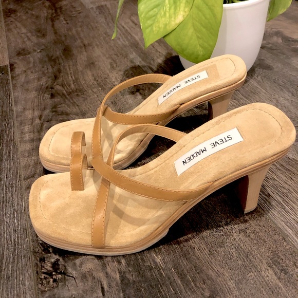Steve Madden Shoes - Steve Madden Taupe Sandals